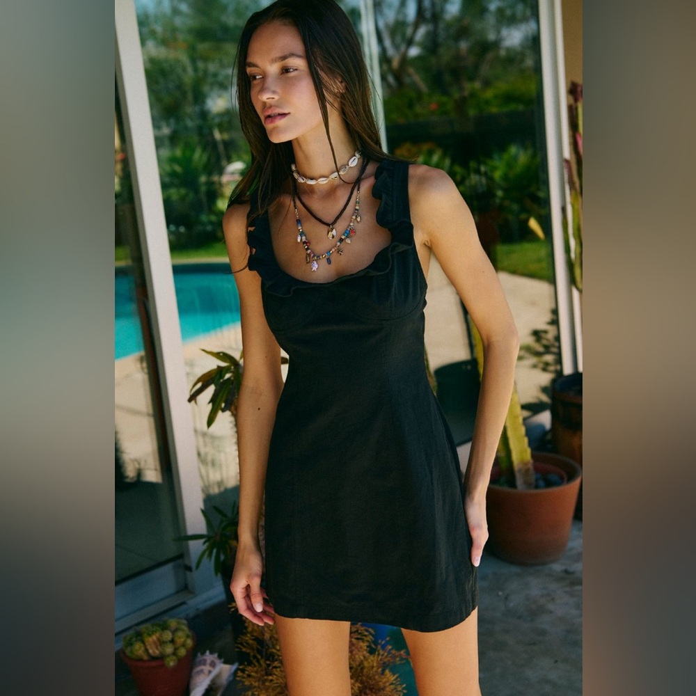 FREE PEOPLE Bianca Bodycon Mini DRESS